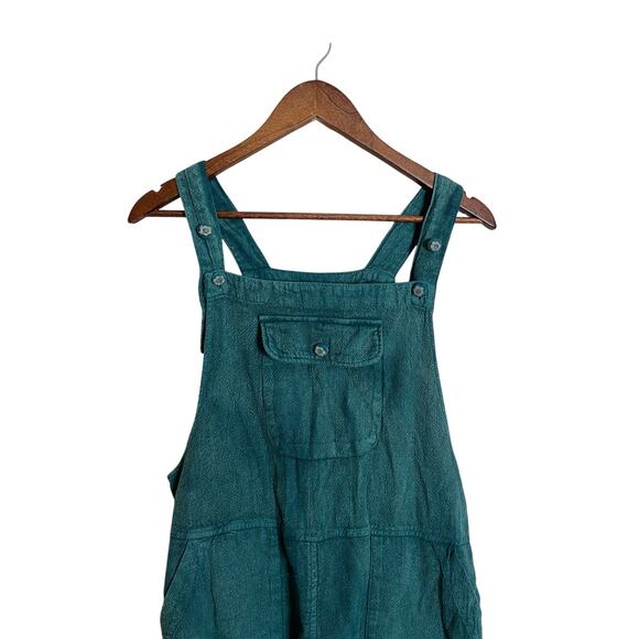 April Cornell for Modern Prairie Hannah Jumpsuit in Teal Womans Small - Picture 9 of 12